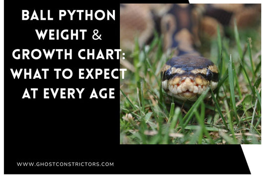 Ball Python Weight & Growth Chart: What to Expect at Every Age