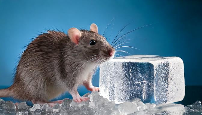 Frozen African Soft Furred Rats