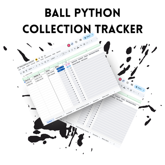Free Ball Python Collection Tracker Download – Ghost Constrictors